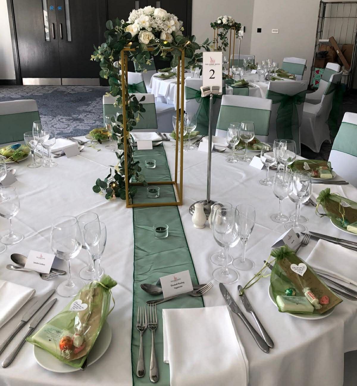 Champagne Flutes at Event